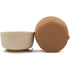 Mikk-Line Silicone Bowls (2 Pack) Tableware WhiteSwan/Brownsugar
